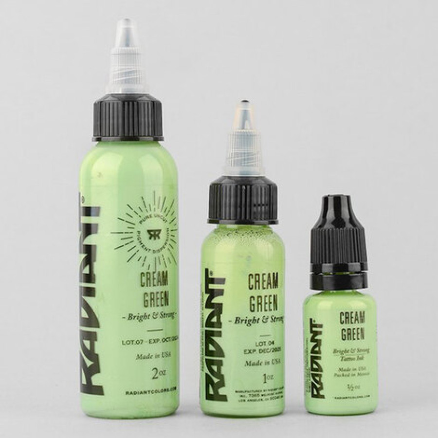 Тату краска Radiant Colors Cream Green