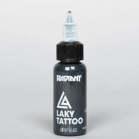Тату краска Radiant Colors Laky Smoky Black