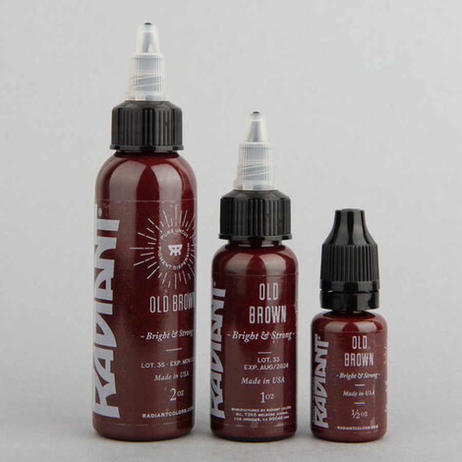 Тату краска Radiant Colors Old Brown