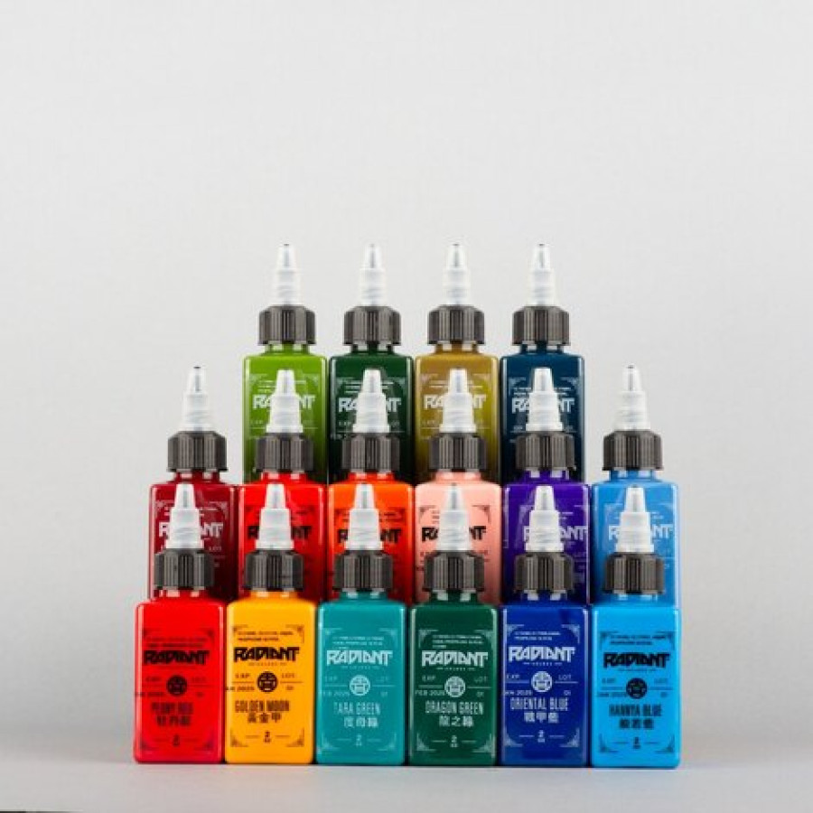 Тату краска Radiant Colors Orient Ching Set