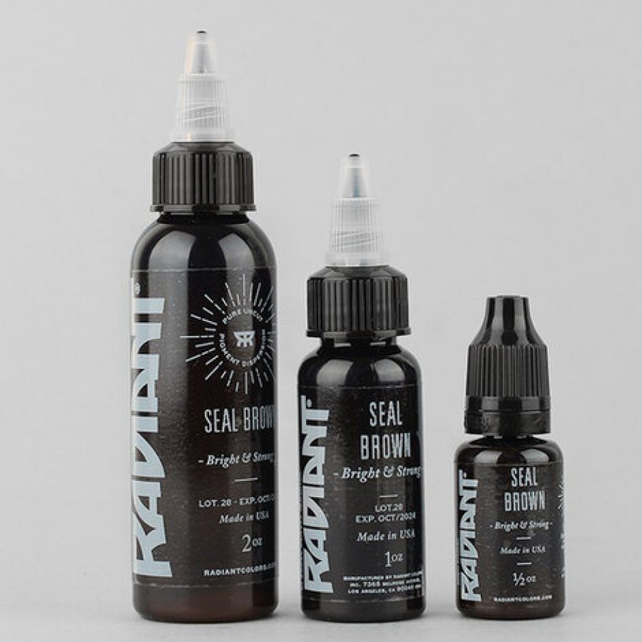 Тату краска Radiant Colors Seal Brown