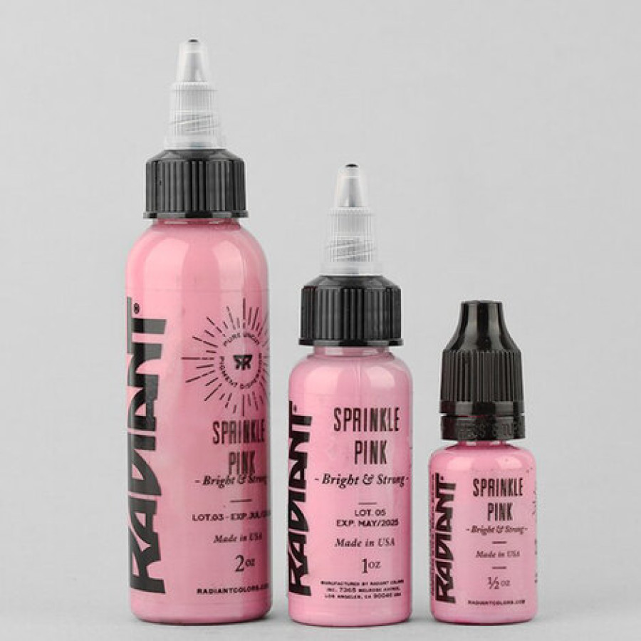 Тату краска Radiant Colors Sprinkle Pink