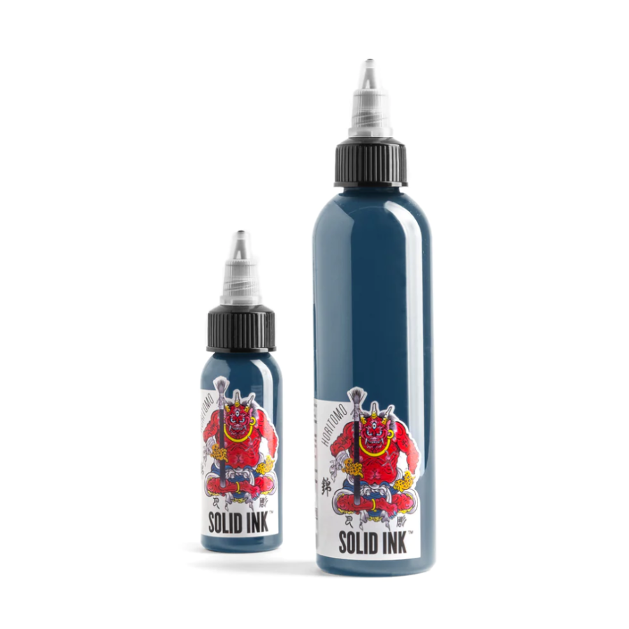 Тату краска Solid Ink Horitomo Fudo Blue Grey
