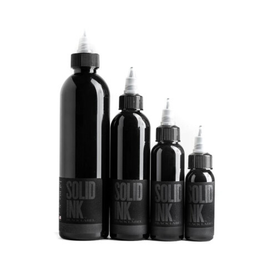 Тату краска Solid Ink Lining Black