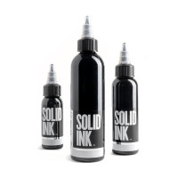 Тату краска Solid Ink Matte Black