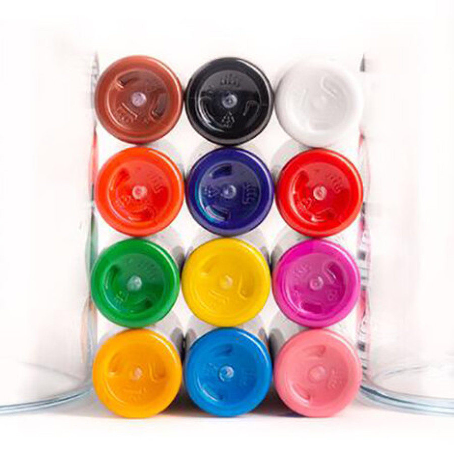 Тату краска Solid Ink 12 Colors Spectrum Set