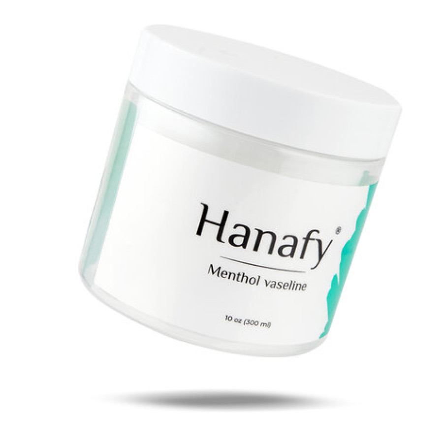 Белый вазелин Hanafy с ментолом (300мл)