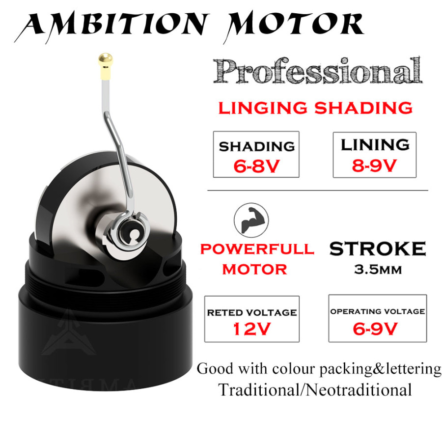 Тату машинка Ambition Storm Wand Silver