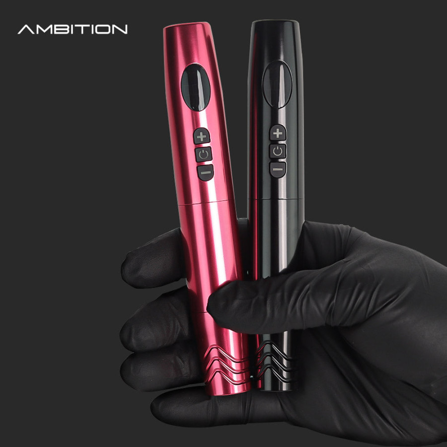 Беспроводная тату машинка Ambition Kiss of Dragon Red