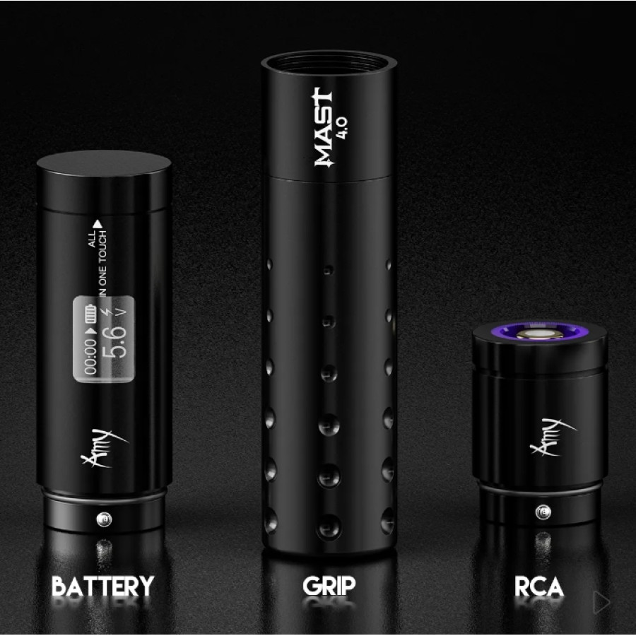 Беспроводная тату машинка Dragonhawk Mast Amy Red