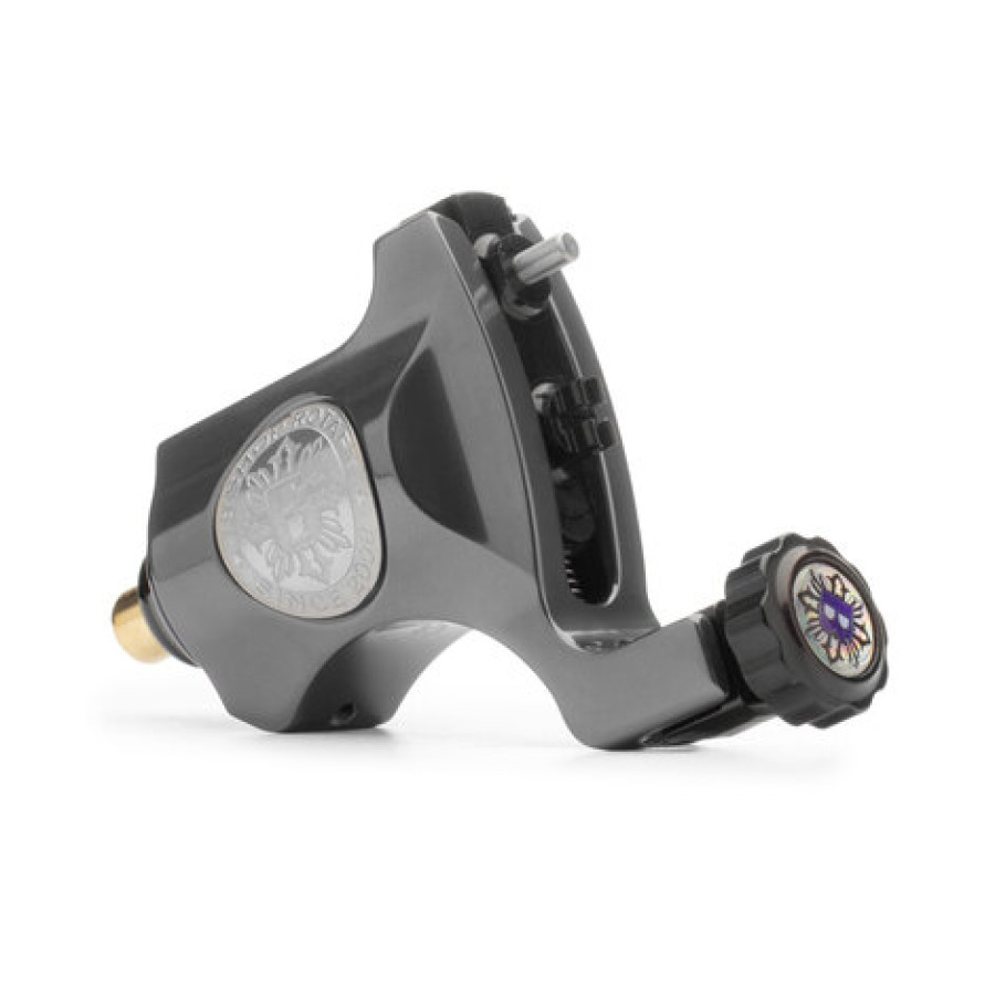 Роторная тату машинка Bishop Rotary V6 Gun Metal Grey Ход 3.5 RCA