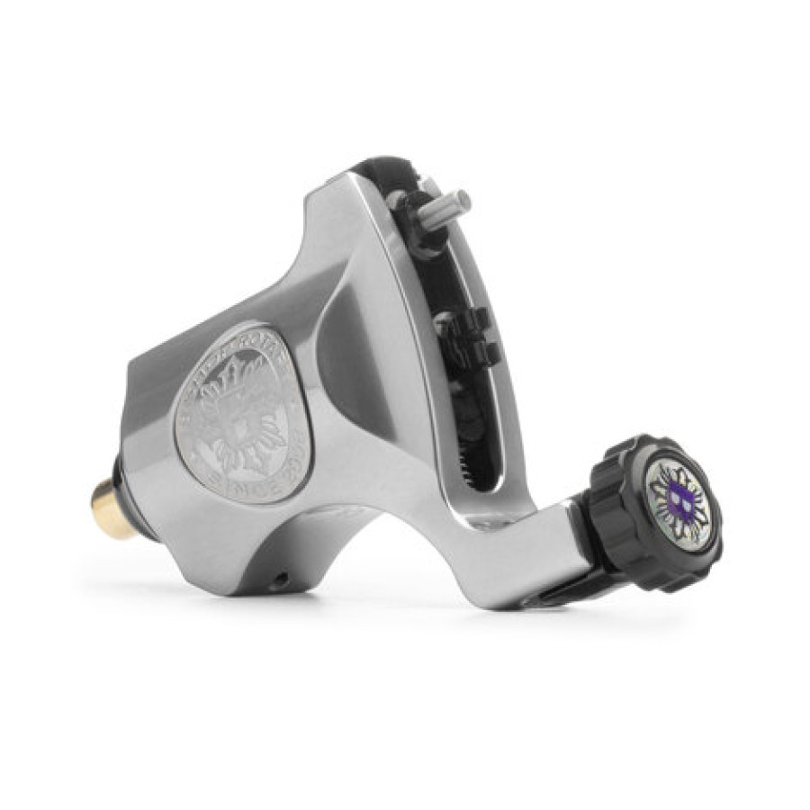 Роторная тату машинка Bishop Rotary V6 Platinum Silver Ход 3.5 RCA