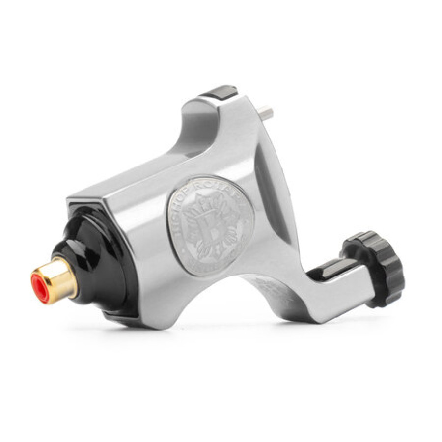 Роторная тату машинка Bishop Rotary V6 Platinum Silver Ход 3.5 RCA