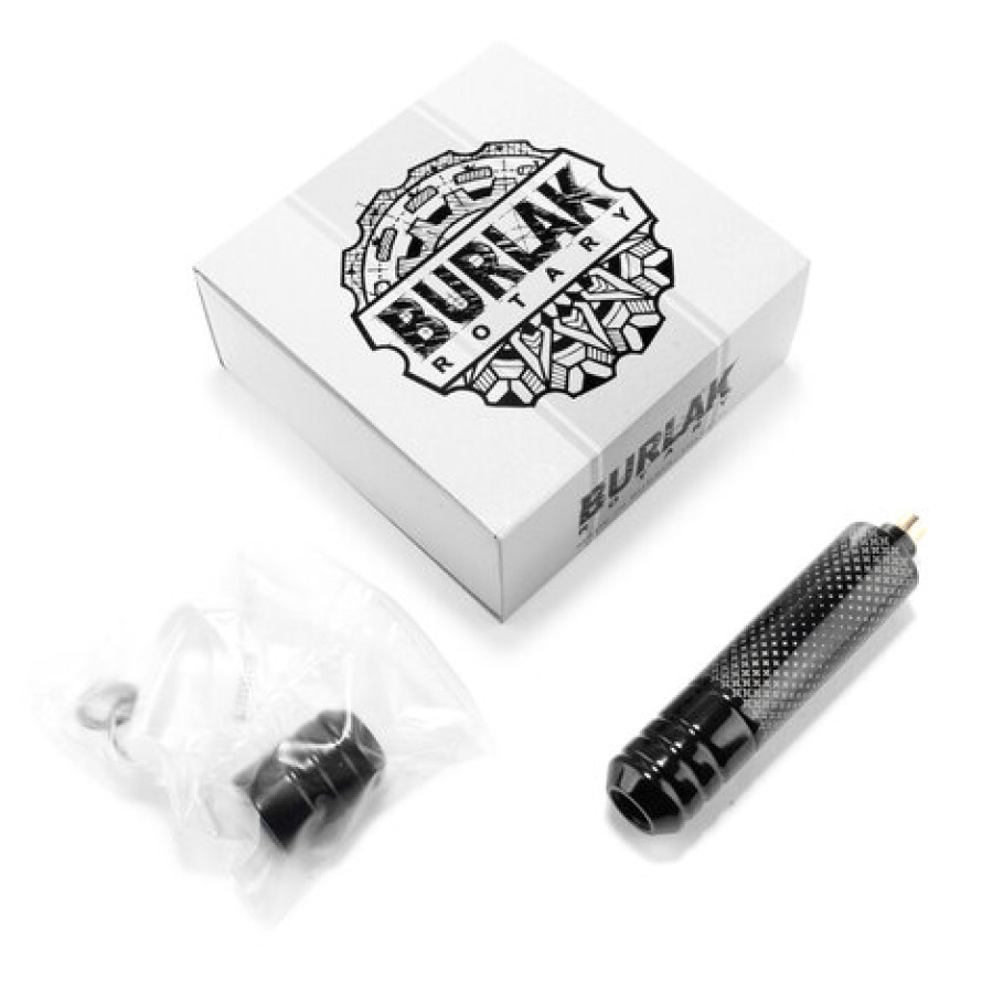 Тату машинка Burlak Tattoo Machines Solo 2 Black Stars + держатель 26 мм