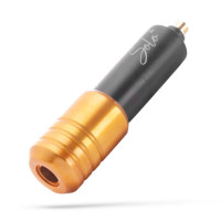 Тату машинка Burlak Tattoo Machines Solo 2 Matte Black-Gold + держатель 32 мм