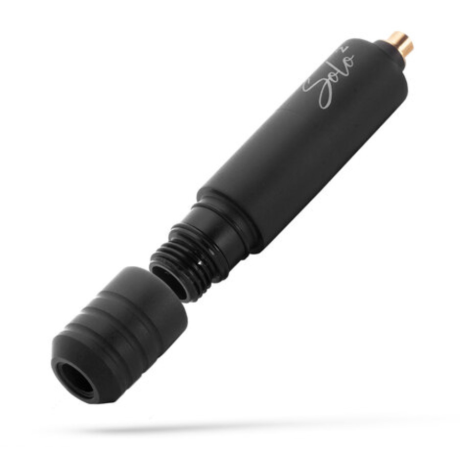 Тату машинка Burlak Tattoo Machines Solo 2 Matte Black + держатель 26 мм