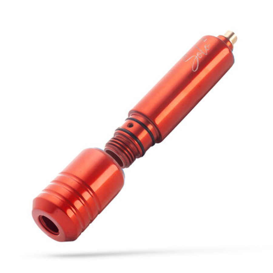 Тату машинка Burlak Tattoo Machines Solo 2 Red + держатель 32 мм